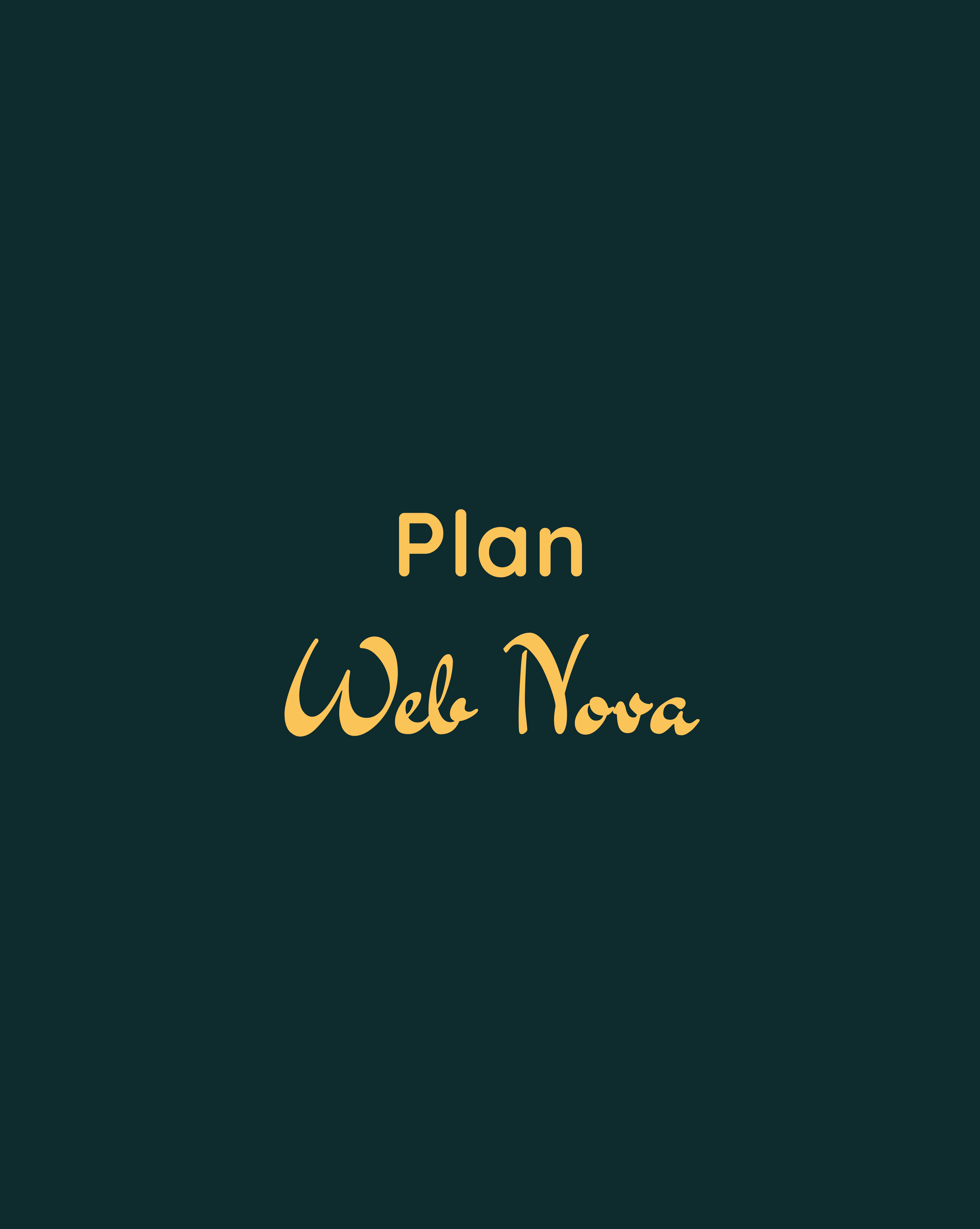 Plan Web Nova